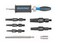 SHX-1 - Slide Hammer Extractor Kit, Silver