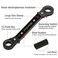 DURATECH 5-Piece Double Box Reversible Ratcheting Wrench Set, SAE