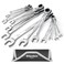 DURATECH Flex-Head Ratcheting Combination Wrench Set, SAE, 13-piece