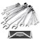 DURATECH Flex-Head Ratcheting Combination Wrench Set, SAE, 13-piece