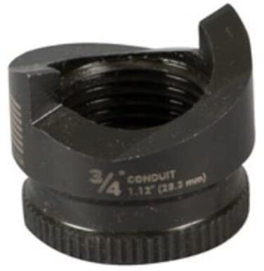 Greenlee K2P-3/4 Slug-Buster Knockout Punch for 3/4" Conduit, Versatile 3/4" Conduit Size Knockout Punch Tool