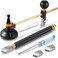 Mudder 6 Pcs Glass Circle Cutter, Pencil Style Circular Cutter 2-20 mm