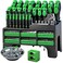 118-Piece Magnetic Screwdriver Set with Plastic Racking, Precision Screwdrivers, Magnetizer, Demagnetizer, Nut Drivers, Ratchet Handles, Allen Keys, Sockets &amp; More - DIY Tools &amp; Gift for Men