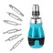 DURATECH Stubby Ratcheting Screwdriver, 12-in-1 Multibit Short Screw Driver