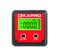 Kapro - 393 DIGI Pro Digital Inclinometer - Magnetic - Pocket Digital Box Level - LCD Display &amp; Automatic Inversion - &plusmn;0.1 Level and Plum Angles - Pocket Sized - 2.4&acirc;&euro;