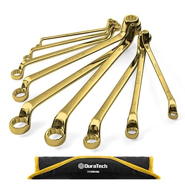 DURATECH 9-Piece Offset Box Wrench Set, Metric, 6mm-23mm