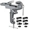 Housolution Universal Table Vise 3 Inch, 360 &deg;Swivel Base Bench Clamp