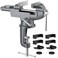 Housolution Universal Table Vise 3 Inch, 360 &deg;Swivel Base Bench Clamp