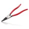 LEONTOOL 11-Inch Lock Ring Pliers Flat Snap Ring Pliers Angle Tip