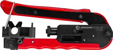 Jonard Tools CTF-360 Compression Tool 360 &deg; for Short and Long Style F Connectors