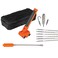 Klein Tools 80051 Wire Puller Kit, Made in USA, with 30-Foot Glow Fish Rod and Magnetic Wire Puller, 2 Piece