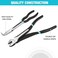 DURATECH 4 PCS Extra Long Needle Nose Pliers Set, Premium CRV Steel