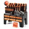 ValueMax 126-PC Magnetic Screwdriver Set with Plastic Racking Organizer, Magnetizer Demagnetizer, DIY Tools &amp; Equipment for Men Women Mechanic, Herramientas Tool Bit Kit Home Improvement Gift