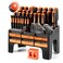 ValueMax 126-PC Magnetic Screwdriver Set with Plastic Racking Organizer, Magnetizer Demagnetizer, DIY Tools &amp; Equipment for Men Women Mechanic, Herramientas Tool Bit Kit Home Improvement Gift