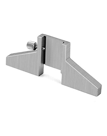 QWORK Caliper Depth Base Carbon Steel T-Bar Attachment for Dial/Digital/Vernier Calipers 4", 6", 8", 12