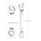 uxcell Thin Combination Wrench with Offset 6-Point End and Angled Open End, Metric Mirror-Chrome Plated High Carbon Steel, for Household Repairs, 5mm