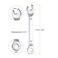 uxcell Thin Combination Wrench with Offset 6-Point End and Angled Open End, Metric Mirror-Chrome Plated High Carbon Steel, for Household Repairs, 5mm