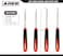 ARES 10034 Mini Hook and Pick Set, 4-Piece, Hardened Steel
