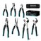 DURATECH 7-Piece Pliers Set with Rolling Pouch,Cr-Ni Construction