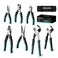 DURATECH 7-Piece Pliers Set with Rolling Pouch,Cr-Ni Construction