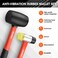 ValueMax 2PCS Rubber Mallet Set