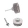 Jersvimc 2Pcs 120 Grit White Bristle Disc Attachment, 2 Inch