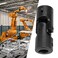 Oumefar U-Joint Shaft 15mm ID Universal Joint Coupling Rotatable Double Section Coupling Joint 15 32 * 85mm DIY Steering Joint