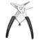 Oumefar Snap Ring Pliers, Dual-purpose Circlip Pliers Tool for Internal and External Snap Ring Removal and Reassembling