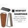 Spyderco Webfoot Knife Sharpening Tool With Suede Pouch