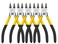 Wire Cutters 5 Pack, 6 inch Flush Cutters, BOOSDEN Spring Loaded Cutting Pliers,Precision Side Cutters,Sharp Diagonal Cutters,Small Wire Snips for Crafting