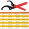 Poweka Adjustable Coilover Spanner Wrench Set 9PCS Suspension Tool