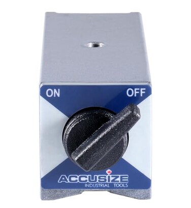 Accusize Magnetic Base, 264 lb Pull, 6010-0141
