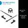 TRQ Front Inner and Outer Tie Rod Set 4 Piece