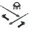 TRQ Front Inner and Outer Tie Rod Set 4 Piece