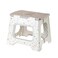 Vigar Compact Folding Step Stool, 10-1/2 Inch, Terrazzo Body