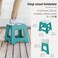 Vigar Compact Step Stool Foldable, 12-1/2-inch, Geometric
