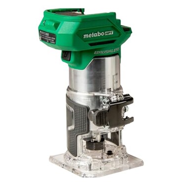 Metabo HPT 18V Cordless Trim Router, Variable Speed LED Light, M1808DAQ4