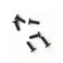 5 PCS Replacement Part Screws for PS4 Controller (Black)