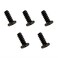 5 PCS Replacement Part Screws for PS4 Controller (Black)