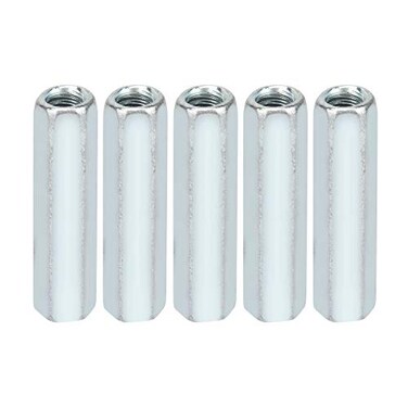 5 PCS Long Nuts,M6 &mdash; 40 Hex Sleeve Nut Standoff Threaded Fasteners
