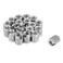 Oumefar 20pcs Self Tapping Threaded Insert M4 x 8mm Self Tapping Slotted Screw Metal Thread Insert Nuts Stainless Steel Thread Insert Nuts for Helical air, Thread Reinforce air Tool