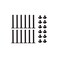 Alphacool Radiator Screw Kit, M3x30mm/M3x5mm, 12-Pack