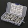 80Pcs M8x1.25 Threaded Inserts Stainless Steel Spiral Helical Thread Insertion Kit
