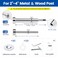 Patent] Muzata 80Pack Cable Railing Hardware Tensioner &amp; Terminal CR26