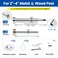Patent] Muzata 80Pack Cable Railing Hardware Tensioner &amp; Terminal CR26