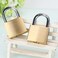 ABRAFOX Solid Brass Same Keyed Padlock keyed Alike Lock- &frac14;&circ;1-9/16 inch 40mm&iuml;&frac14;&permil; 2pack