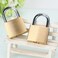 ABRAFOX Solid Brass Same Keyed Padlock keyed Alike Lock- &frac14;&circ;1-9/16 inch 40mm&iuml;&frac14;&permil; 2pack