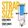 US Cargo Control E-Track Rope Tie-Offs, 2 Inch x 6.5 Inch Cargo Tie-Downs (10-Pack) with D Ring and Spring E Track Fitting for Securing Cargo, 1,467 Pounds Working Load Limit - Blue