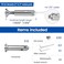 Patent] Muzata 10Pack Cable Railing Hardware Invisible Tensioner CB04