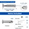 Patent] Muzata 20Pack Cable Railing Hardware Invisible Tensioner CB04